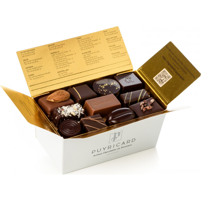Box "Plaisirs de Chocolat" abonnement - La chocolaterie de Puyricard