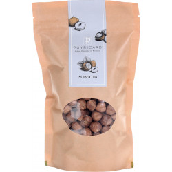 Hazelnuts in bags
