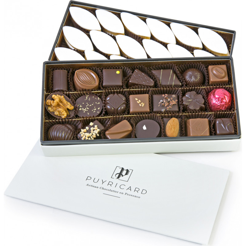 Coffret d'Expédition Modulable chocolats - chocolaterie de Puyricard
