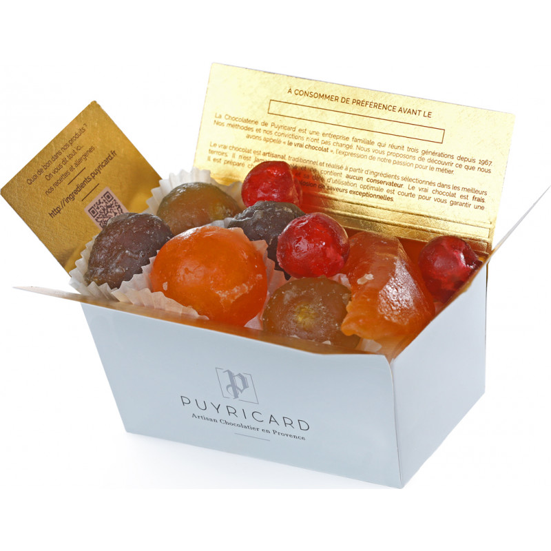 Ballotin de fruits confits 250g - Chocolaterie de Puyricard