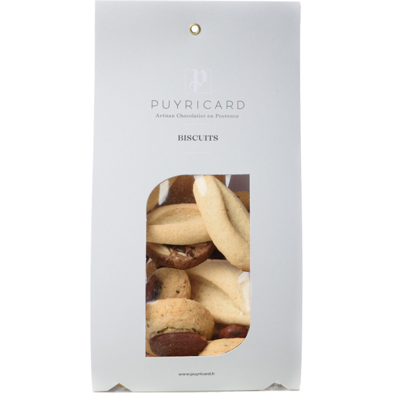 Sachet de Biscuits Secs 300 grammes - La chocolaterie de Puyricard