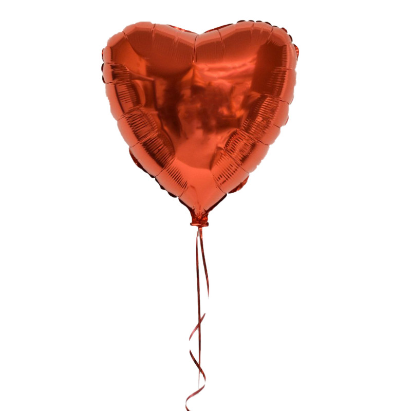 Ballon coeur rouge Saint-Valentin - Chocolaterie de Puyricard