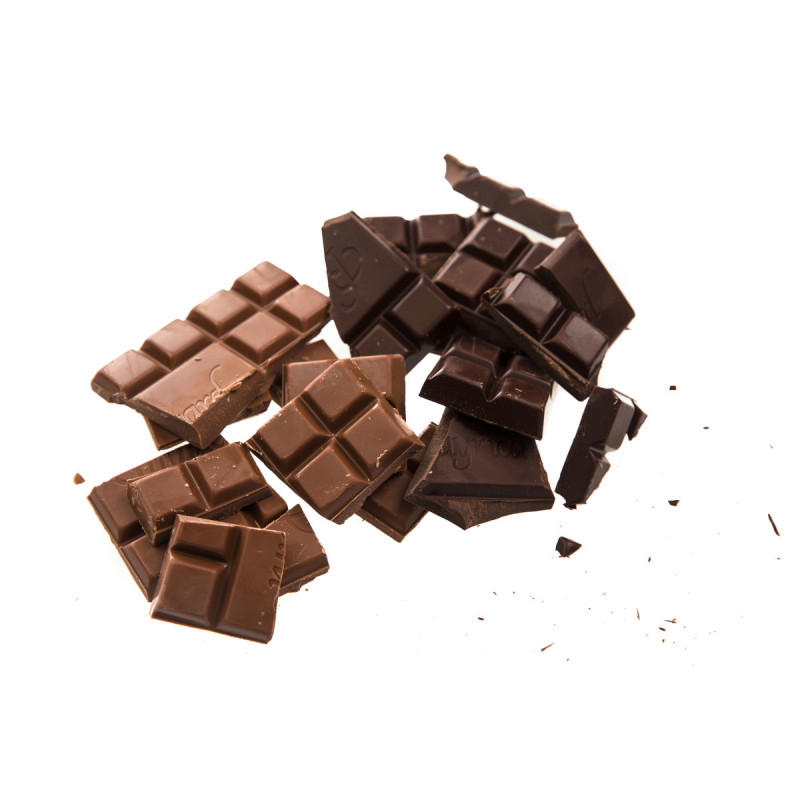 Tablette de chocolat noir 100% masse cacao - chocolaterie de Puyricard