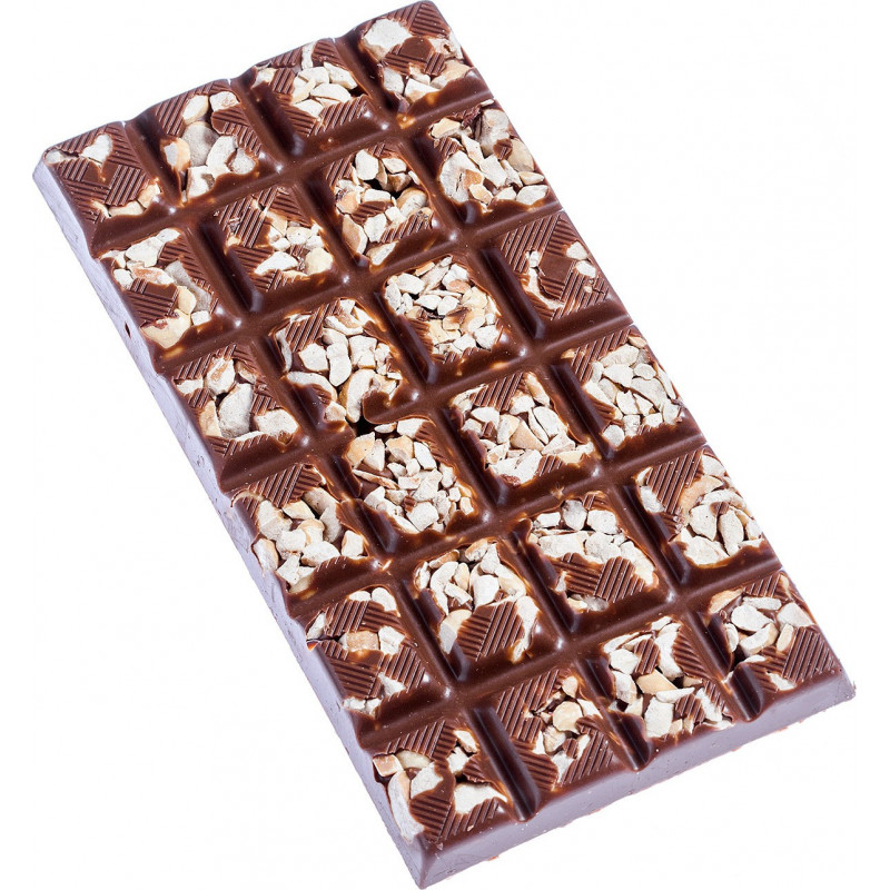 Tablette de Chocolat au lait aux Noisettes - Chocolaterie de Puyricard