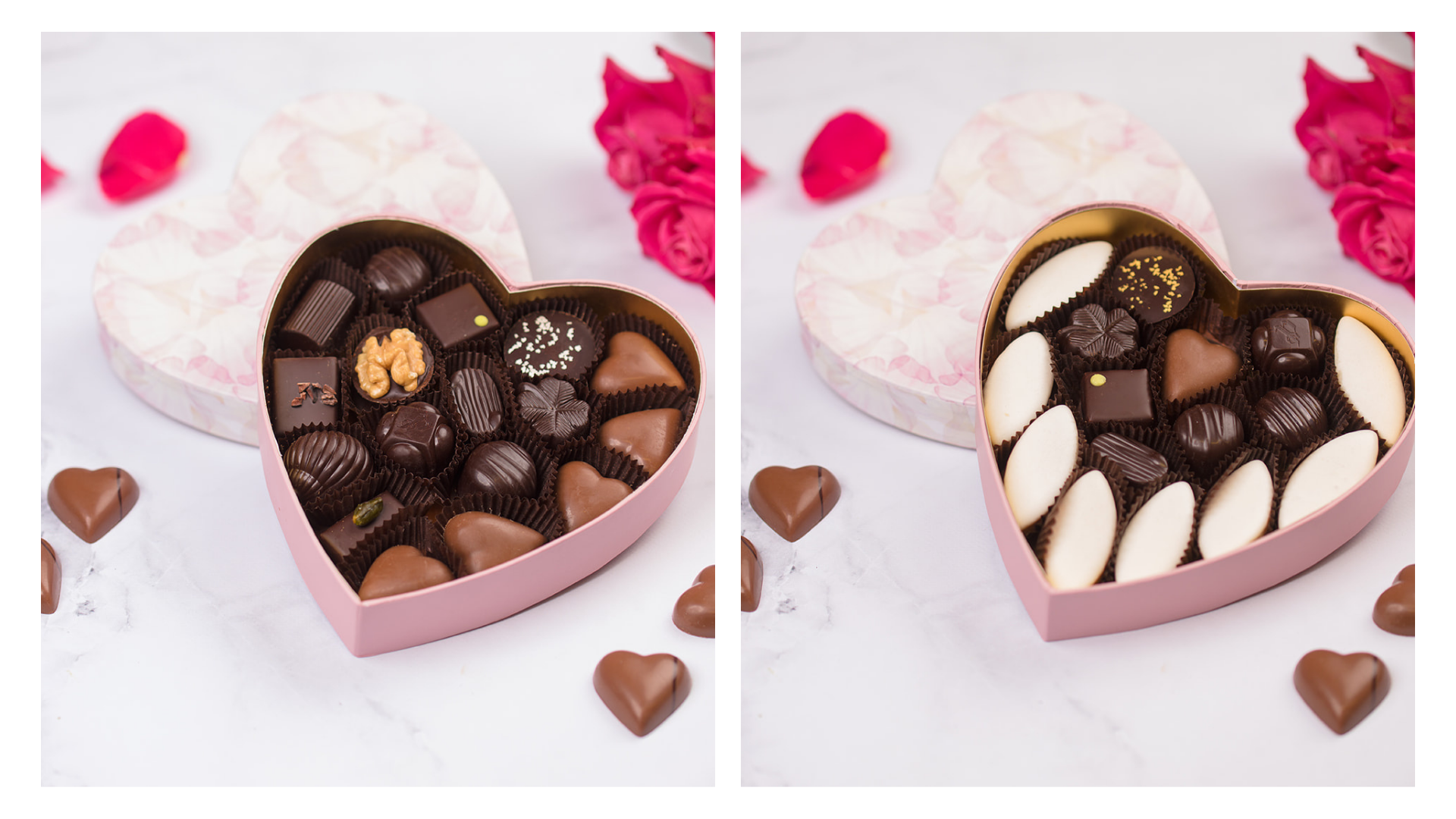 Fleurs-Thés en chocolat  Bouquet amour secret dragées chocolat